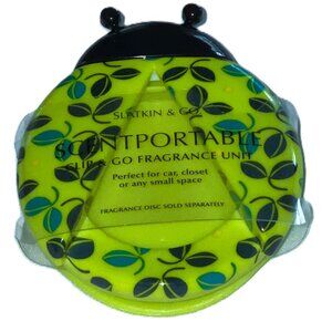 Bath & Body Works Scentportable Air Freshener Clip Ladybug Lime Green